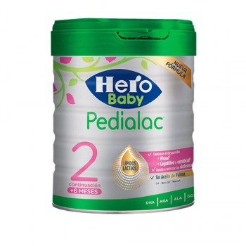 hero baby leche pedialac 2 800 gr